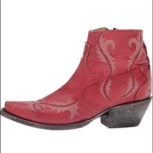 Corral red Laser ankle boots...